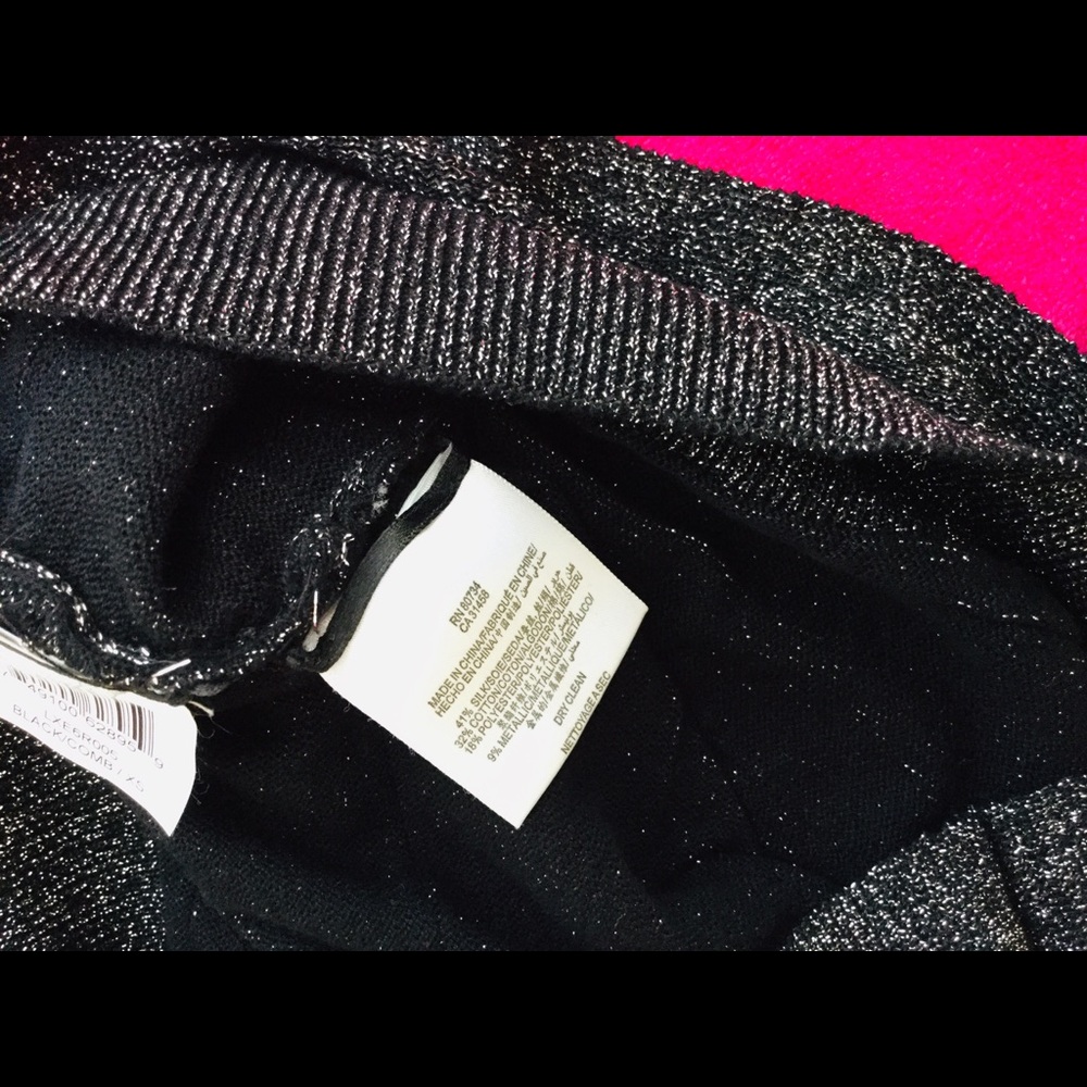 BRAND NEW! BCBG MaxAzria Black/Silver Halter Dress - Picture 8 of 8